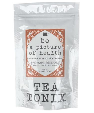 BE A PICTURE OF HEALTH Tea with Echinacea Elderberries and Ginger 60g (2.12oz) - for Better Health and to Help Get You Through the Cold Season