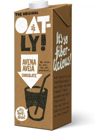 Oatly - Cocoa Oat Drink - 1 liter - Buy Online on GoSupps.com