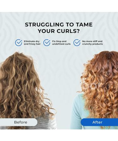 Curl Cleansing Shampoo - Natural & Organic Sulfate Free | Gentle Low Lather Cleanser for Curly Adults & Kids | 8 Fl Oz - Buy Online on GoSupps.com