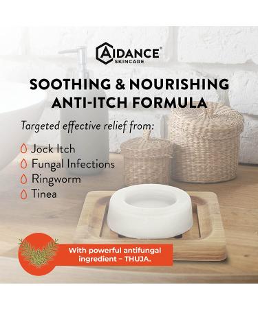 Terrasil Jock Itch Antifungal Cleansing Soap Bar for Men - Treat Ringworm & Fungal Infections - 2.64 Ounce - Buy Online on GoSupps.com