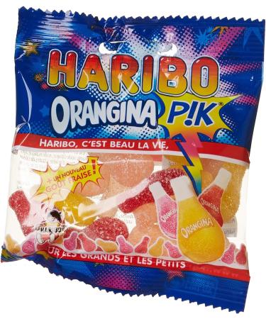 Haribo Orangina Pik Jelly Candy 40g x 30 Sachets - Buy Online on GoSupps.com