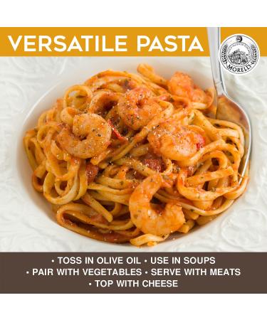 Morelli Red Chili Linguine Pasta - Organic Wheat Germ Red Pepper Pasta from Italy - 8.8oz x 2 Pack - Gourmet Italian Pasta - Buy Online on GoSupps.com