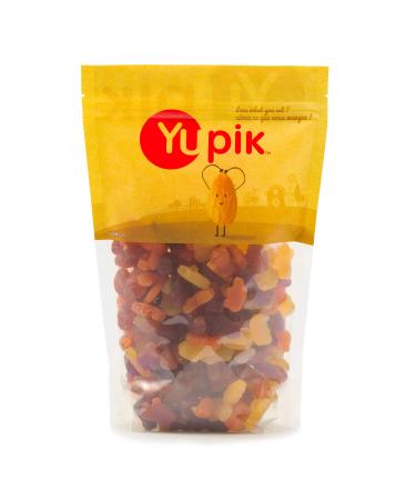Yupik Jelly Zoo Animals 1 kg Kosher Natural Fruit Flavors Chewy & Colorful Animal-Shaped Gummies Fun Treat Sweet Candy Delicious Snack Ideal for Gifting Holidays & Baking