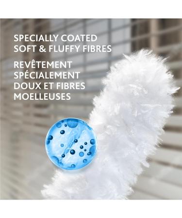 Vileda Flex & Catch Duster | Heavy Duty Dusting Kit with 3 Disposable Duster Refills | Extendable 3 Ft Handle with Stay-On Duster Hook | Traps 3X More Dust Than Feather Dusters Dusting Kit + 3 Duster Refills - Buy Online on GoSupps.com