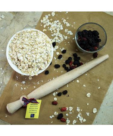 Scottish Porridge Spurtle - 29 cm Wooden Stirrer with Thistle Detail - Buy Online on GoSupps.com