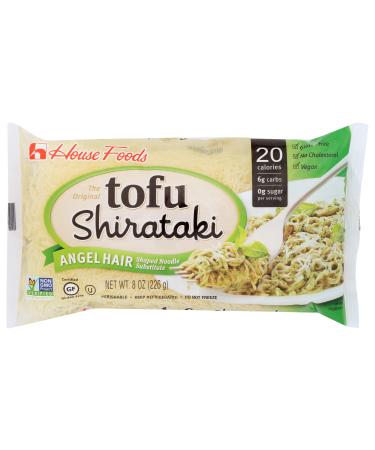 HOUSE FOODS Angel Hair Shirataki Tofu Noodles, 8 OZ