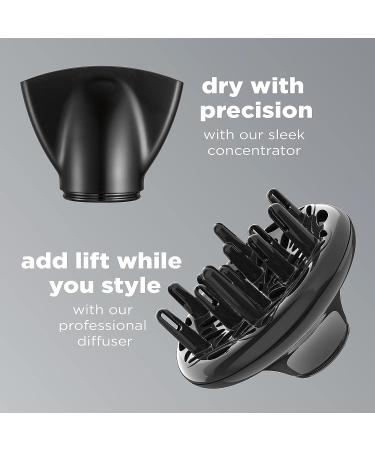 INFINITIPRO by CONAIR 1875 Watt FloMotion Pro Hair Dryer with Adjustable Airflow - Concentrator and Diffuser Included - Buy Online on GoSupps.com