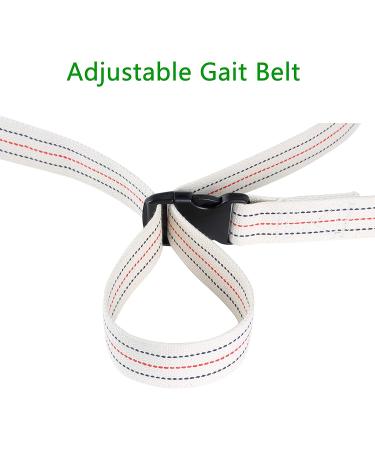 YPC Gait Belt Transfer Aid with Quick Release Buckle - 54 Inch - For Seniors, Caregivers, Nurses & Therapists - Buy Online on GoSupps.com