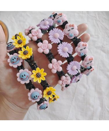 Guanyj Girls Hair Accessories Set - 5 Stylish Hair Ties with Clips for Parties Weddings & Festivals - Perfect for Every Young Princess - Buy Online on GoSupps.com