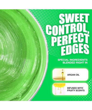 24 Hour Edge Tamer Refresh - Extreme Firm Hold Styling Gel for All Hair Types | No Flaking High Shine Long Lasting (8.25oz/250ml Peaches - Buy Online on GoSupps.com