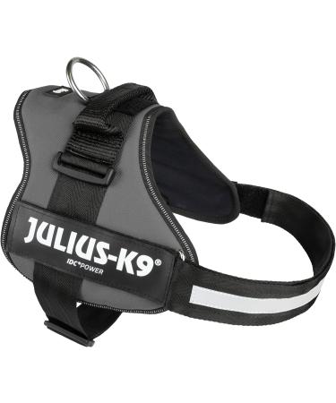 K9 Powerharness XL/2 - Premium Anthracite Dog Harness for Large Breeds | International Shipping Available - Buy Online on GoSupps.com