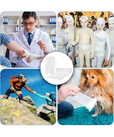 100 Pack 4x4yd Stretched Gauze Bandage Rolls - Individually Packed White Gauze Wraps for Body Care - Buy Online on GoSupps.com