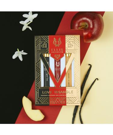 Ellis Brooklyn LOVE TRIANGLE Rollerball Trio - Clean Perfume for Women APPLE LOVE VANILLA MILK MYTH Rollerball Perfume Travel Size Perfume Gift Set APPLE LOVE MYTH VANILLA MILK 0.33 Fl Oz (Pack of 3) - Buy Online on GoSupps.com