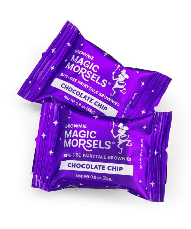 Fairytale Brownies Birthday Magic Morsel 24 Individually Wrapped Gourmet Chocolate Food Gift Basket - 1.5 Inch x 1.5 Inch Bite-Size Brownies - 24 Pieces - Item CB424 24 Piece Assortment - Buy Online on GoSupps.com