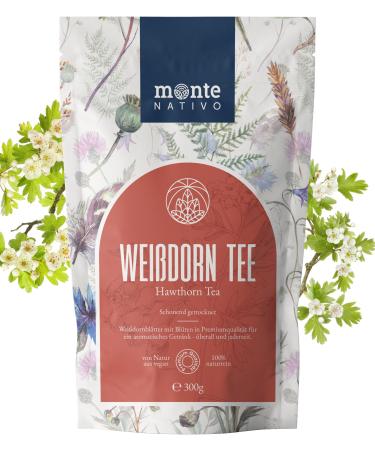 Having Tea Monte Nativo (300 g) - Wahndorn tea gently dried - hawthorn leaves at all times - 100% pure and of course - white deavies as herbal tea iced tea or tea gift - fruit tea 300 g (1 Pack) - Buy Online on GoSupps.com