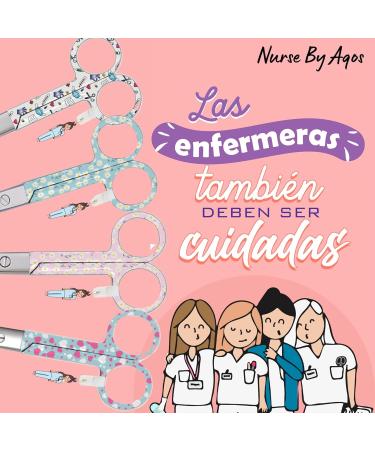 Nurse by AQOS | Premium Nurse Accessories & Scissors | Essential Nurse Gadgets (Daisies) - Buy Online on GoSupps.com