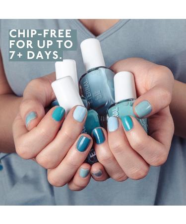 Mindfulness Light Blue Nail Polish Set for Women & Girls - Long Lasting DIY Manicure/Pedicure - Made in USA - 13.5mL (Set of 4) - Buy Online on GoSupps.com