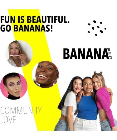 Banana Beauty Brow & Lash Serum Upgrade Me - For Longer Fuller Lashes - Gentle on Eye Area - Natural Formula - Hormone-Free Lash Serum - Eyebrow Serum - Buy Online on GoSupps.com