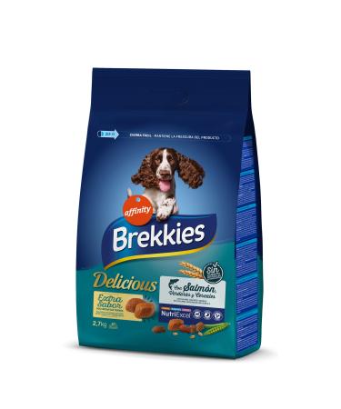 Brekkies Delicious Salmon Dog Food 2.7kg