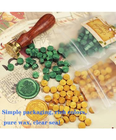 200 Pcs Black Wax Seal Beads for Stamp Cards, Wedding Invitations & More - Buy Online on GoSupps.com