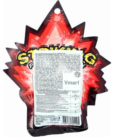 Striking Popping Candy Cola Flavour 15g (Pack of 6) - Buy Online on GoSupps.com