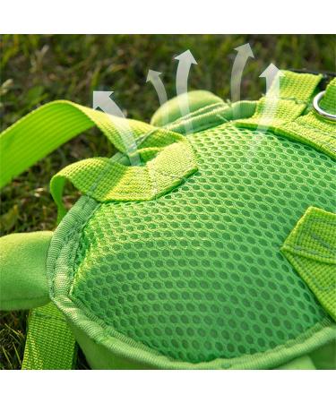 Beautiful Turtle Shaped Dog Backpack for Pets - Large Capacity Travel Bag for Cats & Dogs - Lightweight Outdoor Treats Carrier in Green - Buy Online on GoSupps.com