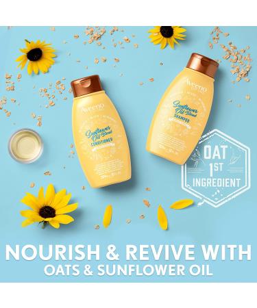Aveeno Sunflower Oil Blend Shampoo for Dry Damaged Hair - 12 Fl Oz - Buy Online on GoSupps.com
