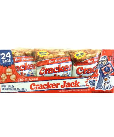 Cracker Jack Original with Prize - 24 Bags 1 1/4 oz. Ea.