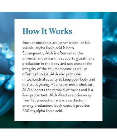 Shop Nature's Sunshine Alpha Lipoic Acid - 60 Caps Kosher | Optimize Your Health Worldwide - Buy Online on GoSupps.com