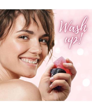TS Pink Soap Rockettes - Gemstone Scented Soap Bar Variety Pack - Handmade Vegan Soap - 8 oz Bag - Buy Online on GoSupps.com