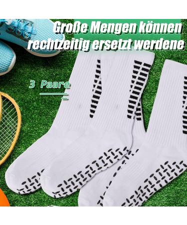 Buy Utensilsto Anti-Slip Grip Socks for Men & Women | Football & Sports Socks (Size 38-46) - Buy Online on GoSupps.com