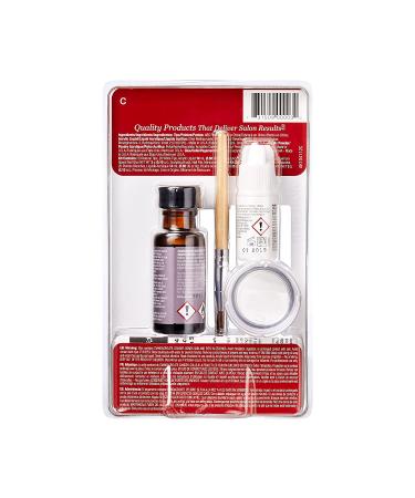 KISS French Acrylic False Nails Sculpture Kit - Natural & French Manicure | Bubble-Free Nail Tips with Acrylic Liquid, Powder & Glue - Includes Application Brush and 40 Fake Nails - Buy Online on GoSupps.com