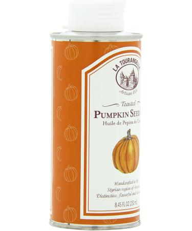 La Tourangelle Toasted Pumpkin Seed Oil 8.45 Fl Oz - Pack of 2 - Buy Online on GoSupps.com