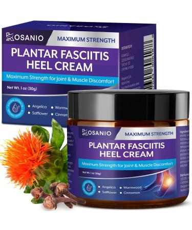KOSANIO Plantar Fasciitis Relief Cream - Heel Discomfort Relief for Plantar Fasciitis, Foot, Knee, Hands, Legs - 30g