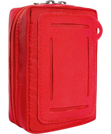 Tatonka First Aid XS Bag - Empty First Aid Kit with Divided Compartment & Belt Loop - Compact Red (10 x 7 x 4 cm) - Perfect for Custom Filling - Pack of 2 - Buy Online on GoSupps.com