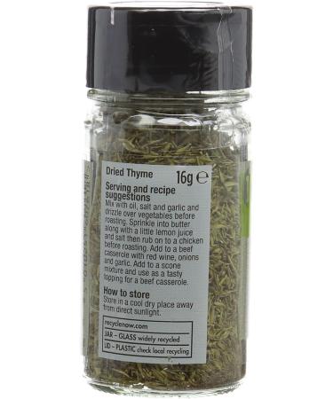 Morrisons Thyme 16g - Premium Quality Herb for Culinary Delights - Buy Online on GoSupps.com