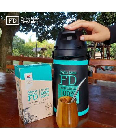 Yerbee Yerba Mate Tea Fede Rico Especial Minze 05 kg Mate Tea from Paraguay Detox and energy drink Especial Minze 05 kg - Buy Online on GoSupps.com
