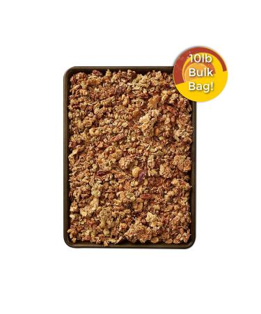Grandy Oats Organic Granola 10lb - Low Sugar, High Protein, Non-GMO & Dairy Free - Buy Online on GoSupps.com