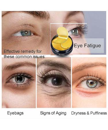 Thankful Beauty Gold Hydrogel Collagen Eye Mask - 60 Pieces | Under Eye Rejuvenation & Brightening - Buy Online on GoSupps.com