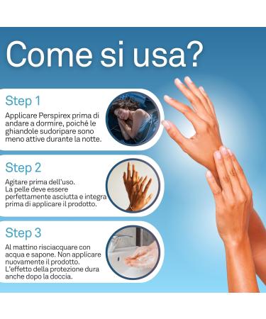 Perspirex Antiperspirant hand against heavy perspiration hand cream for up to 3 days protection against freshness 100 ml - Buy Online on GoSupps.com