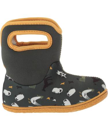 Bogs Baby Wellington Boots Plum Flower Stripe 71565 | Size UK 3-8 | Khaki Color | 9 UK Child | Shop Now - Buy Online on GoSupps.com