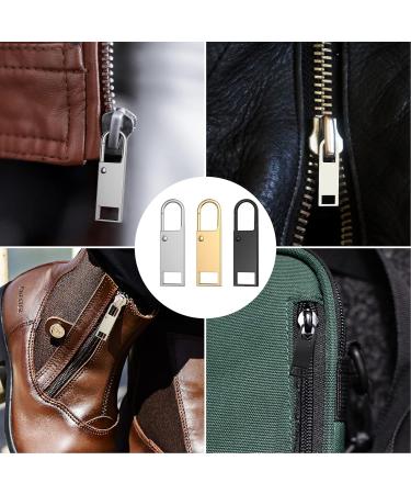 WD & CD 27-Piece Universal Zipper Replacement Kit | Metal Zipper Pulls & Extensions for Easy Repair - Buy Online on GoSupps.com