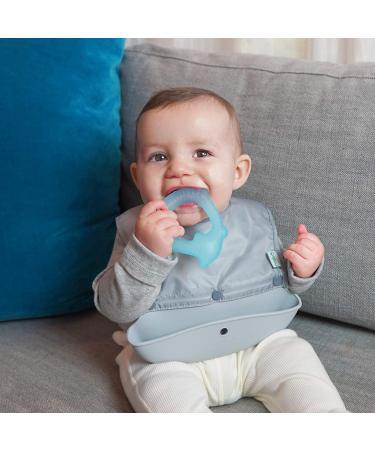 Green Sprouts Cool Nature Teethers 2-Pack - Yellow & Aqua for 3+ Months - Buy Online on GoSupps.com