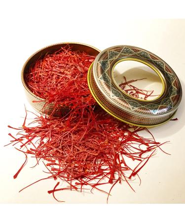 Premium 100% Pure Organic Super Negin Saffron Threads (3g) - A+ Grade - Buy Online on GoSupps.com
