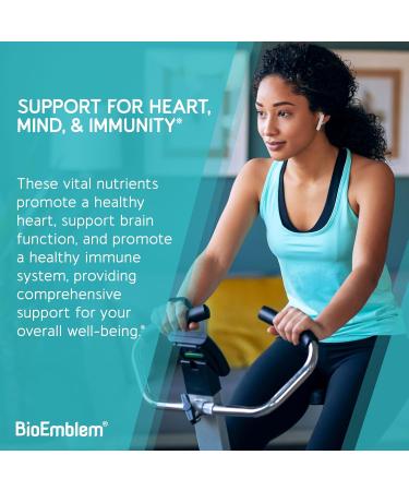 BioEmblem Magnesium Glycinate with Zinc and Beauty Probiotics - Buy Online on GoSupps.com