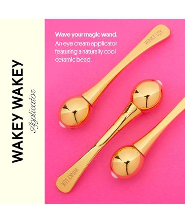 Winky Lux Eye Cream Applicator - Puffiness Relief Eye Roller for Fine Lines & Wrinkles | Naturally Cool Ceramic for Refreshing Under Eyes | Shop Internationally - Buy Online on GoSupps.com