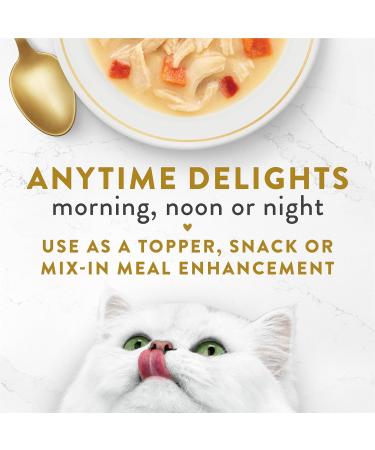 Fancy Feast Broths Cat Food Complement Chicken Collection Variety Pack 2 Flavours - 40 g Pouch (12 Pack) & Fancy Feast Creamy Broths Cat Food Complement Tuna Chicken & Whitefish - 40 g Pouch Cat Food + PET_FOOD 00055800531254 - Buy Online on GoSupps.com