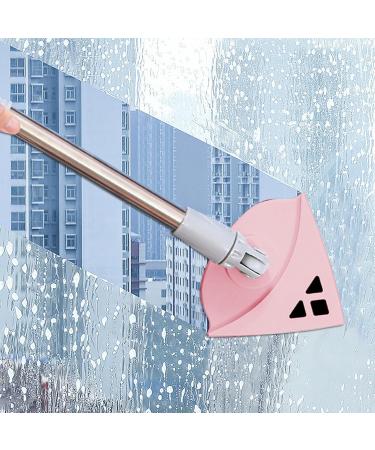 Magnetic Window Cleaner Double-Sided Window Cleaning Equipment Anti-Splint Glass Cleaner with Dual Pads Magnetic Window Cleaner with Strong Magnet Suction Window Cleaner for Windows Glass Doors Light Pink - Buy Online on GoSupps.com
