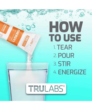 TRULABS Endurance Energy Focus Drink Mix - Orange Pineapple | International Shipping - Buy Online on GoSupps.com