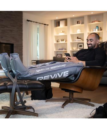 Recoverycare Revive M2 Gear Pack - Full Leg Compression Cuffs & Console for Pain Relief & Fatigue Recovery - Buy Online on GoSupps.com